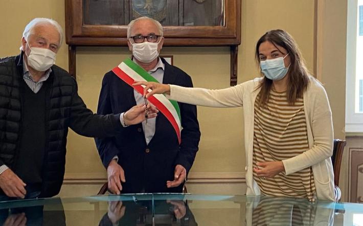 Vicoforte: passaggio di consegna alla guida della Biblioteca comunale
