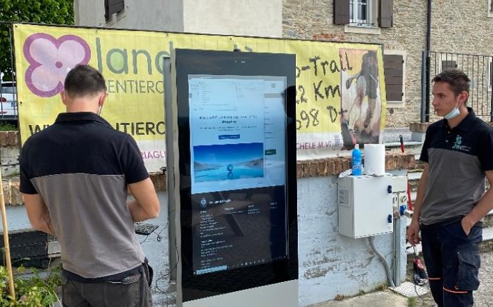Briaglia: il totem informativo sarà accessibile a tutti