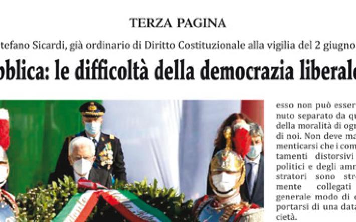 Festa della Repubblica: le difficoltà della democrazia liberale
