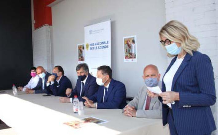 Vaccini al via in aziende Piemonte, Cirio 'giornata storica'. 'Non iniziativa spot, circa 5mila vaccini al giorno'