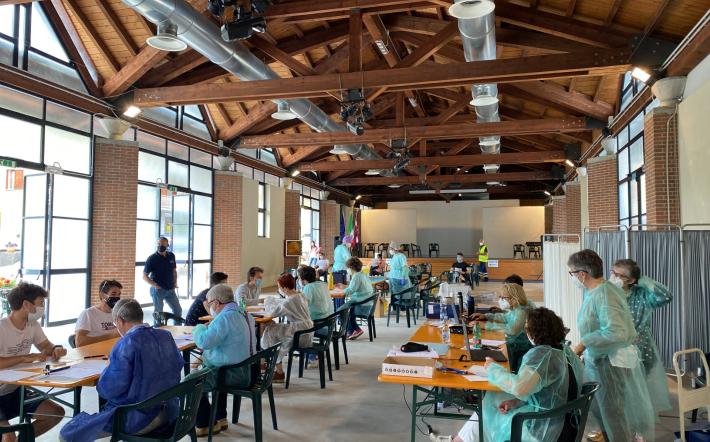 Piemonte, vaccini: superate le 3 milioni di dosi somministrate.&nbsp;A 6.523 persone somministrata la seconda dose