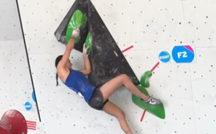 Arrampicata: Daziano in finale all'Italiano boulder, fuori per un soffio Tesio