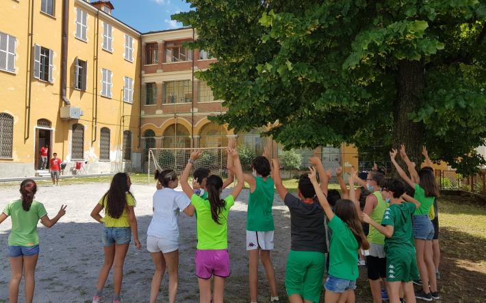 English camp al “Casati”: entusiasmo, lezioni, giochi