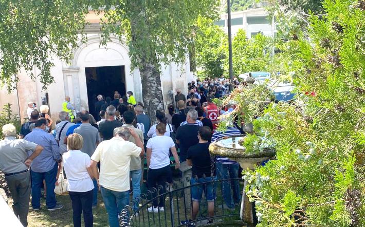 Torre Mondovì: l'intero paese ha dato l'addio a Bruno ed Ernesta