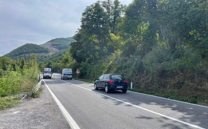 Conclusi i cantieri sulla statale 28 alle poste di Bagnasco