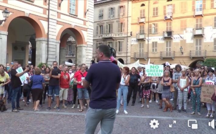 Anche Mondovì ospiterà una manifestazione "no Green pass"