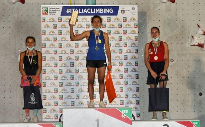 Daziano podio italiano Under 18