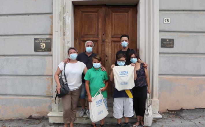 Assegnate a Cristiano Viale e Vladymyr Spinelli le borse di studio di Banco Azzoaglio, Rotary Club e Mondovicino