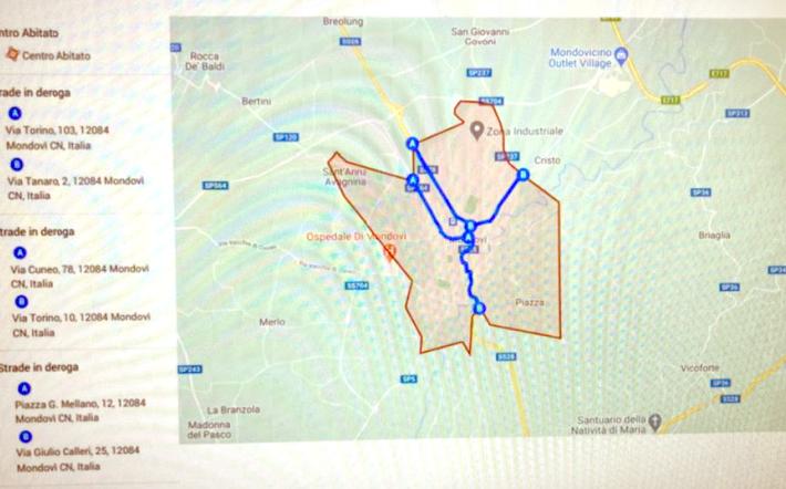 Mondovì: quali vie e zone saranno soggette al blocco di mezzi da Euro 4 in giù?
