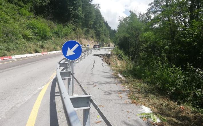 San Michele: la Provincia ha approvato il progetto definitivo-esecutivo per sistemare la frana in via Rocchini
