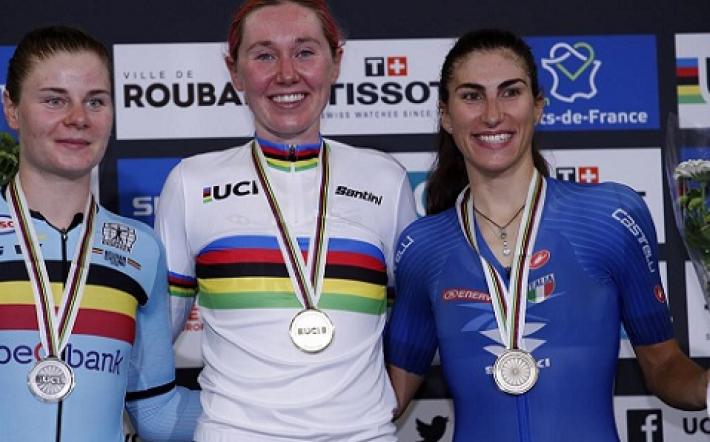 podio Omnium bronzo Balsamo