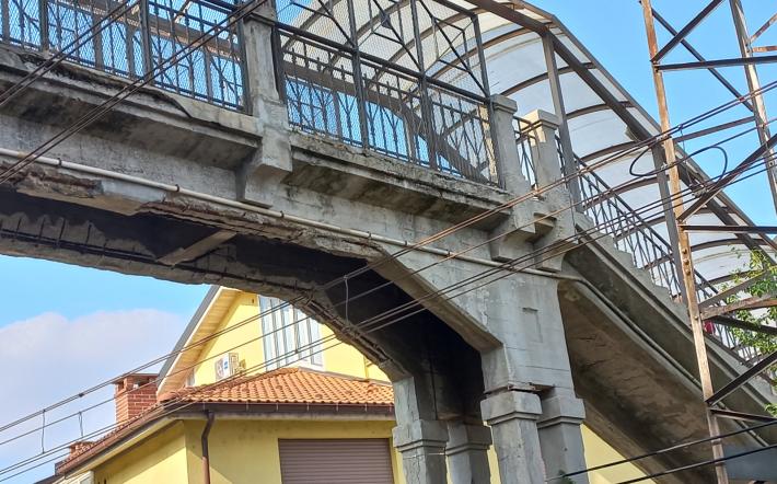 Passerella Fs di Mondovì: terminati i lavori