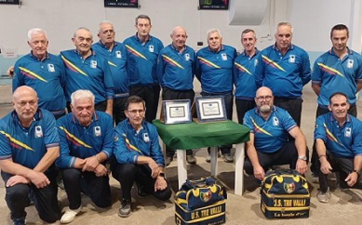 Tre Valli bocce finali