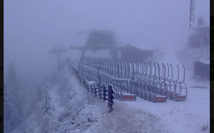 Nevica sul Mondolè