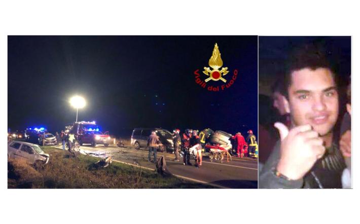 Davide Tomatis, 24 anni: lavorava a Cervasca la giovane vittima dell'incidente a Castelletto Stura