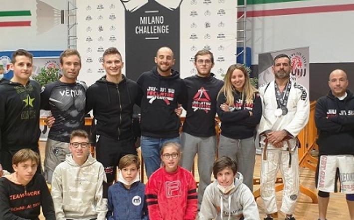 Brazilian Jiu Jitsu: Predator Team ed Evoluion Gym in gara a Milano 