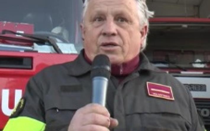 Morozzo: va in pensione il pompiere Michelino Riva