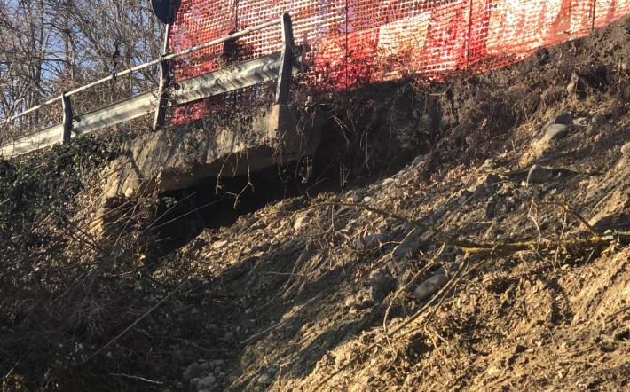 Farigliano: preoccupa la strada in localit&agrave; Pianmezzano