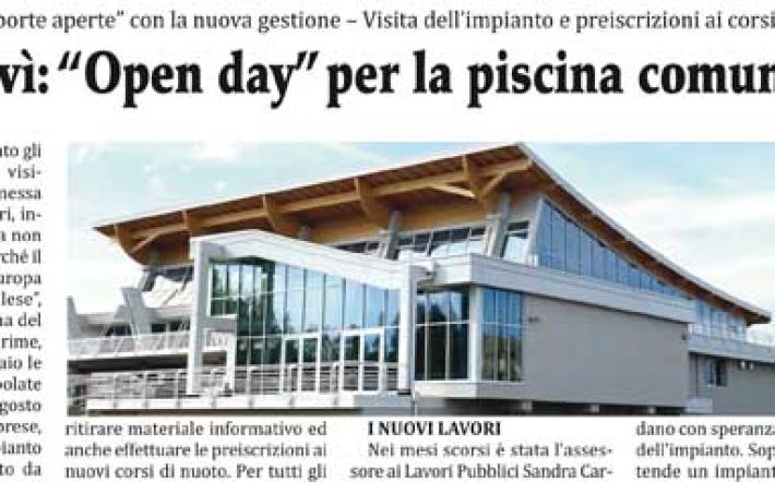 Mondovì: “Open day” per la piscina comunale del territorio