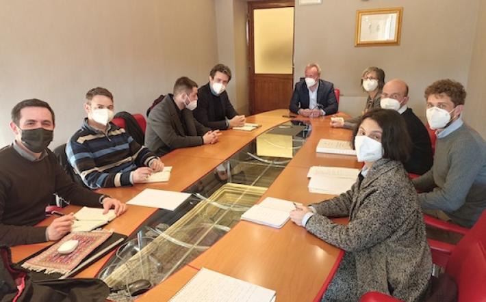 Tavolo di lavoro per la "Cittadella fortificata delle Arti e della Musica". Entro aprile lo studio di Arcadis Srl. Candidatura ai fondi del Pnrr