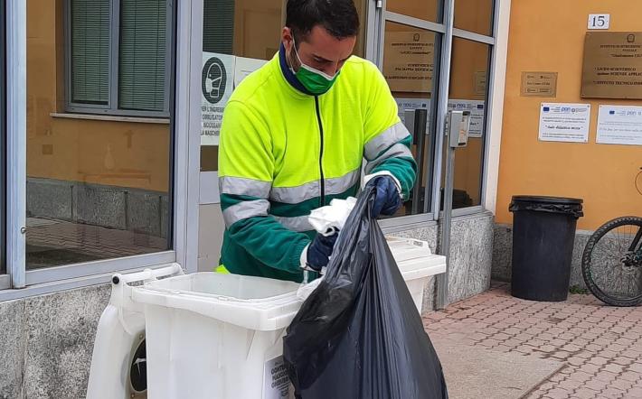 Mondovì, riciclo delle mascherine: “fase 2” del progetto, raccolti 15 kg di dispositivi