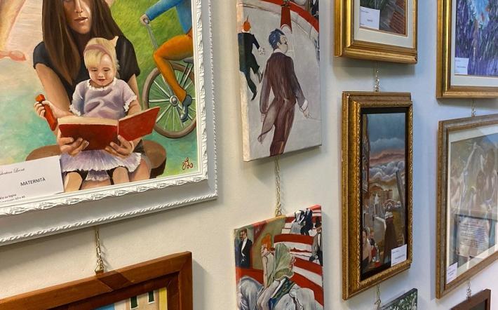Niella: in Municipio le opere della monregalese Valentina Leonti