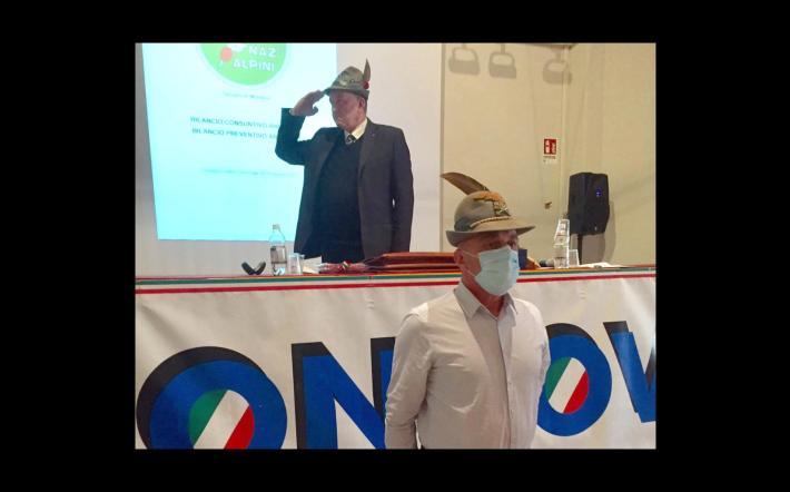 Mondovì, alpini: assemblea dei delegati, consegnati i riconoscimenti ai volontari per l’impegno in epoca covid