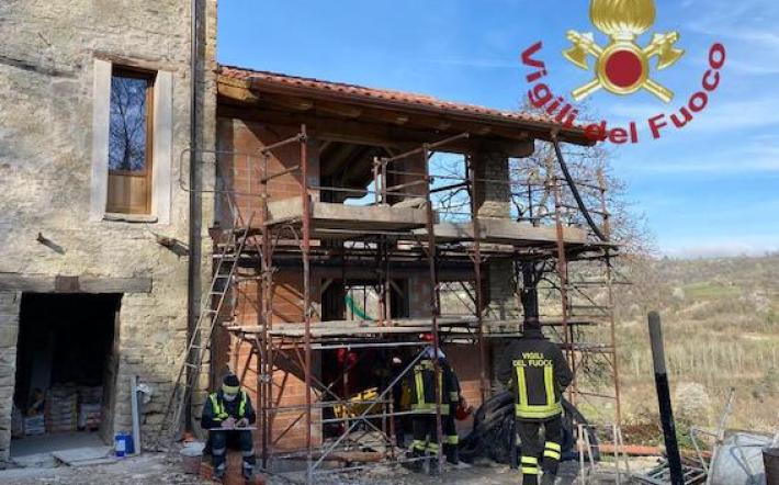Roascio: incidente mortale sul lavoro. Sessantenne di Ceva perde la vita in un cantiere