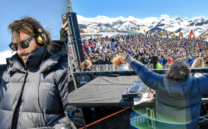 Bob Sinclar a Prato Nevoso: spettacolo