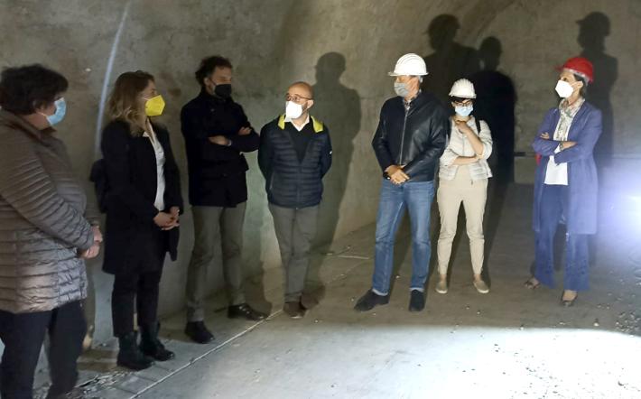 Tunnel “Quinata Armata”: consegnati i lavori per il recupero