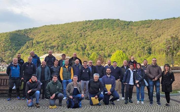 Istruttori forestali dalla Sardegna ad un corso di formazione a Chiusa Pesio