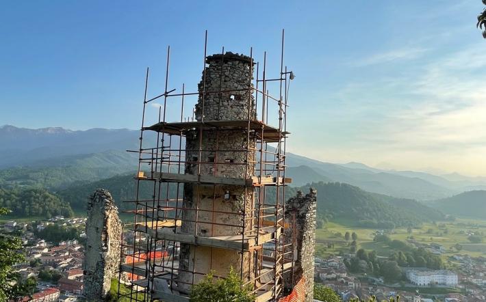 Chiusa di Pesio preserva il suo gioiello: iniziati i lavori al Castello del Mirabello