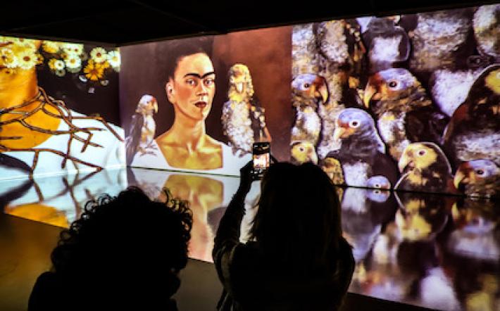 Successo di pubblico al Mondovicino Outlet per Frida Kahlo Experience, fino al 5 giugno