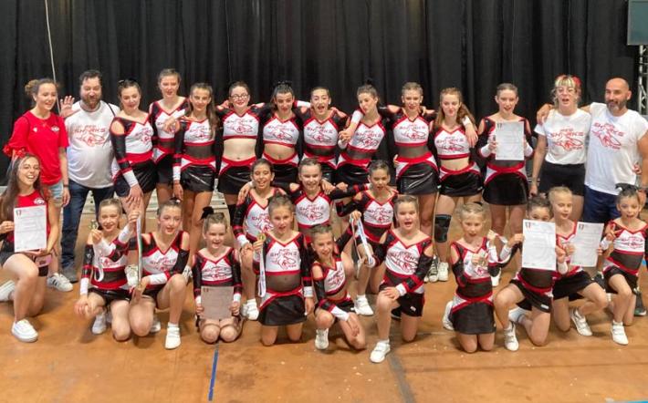 Campionati Italiani Fids: 4 titoli italiani e un 2° posto per 25 Cheerleader di Farigliano e Magliano