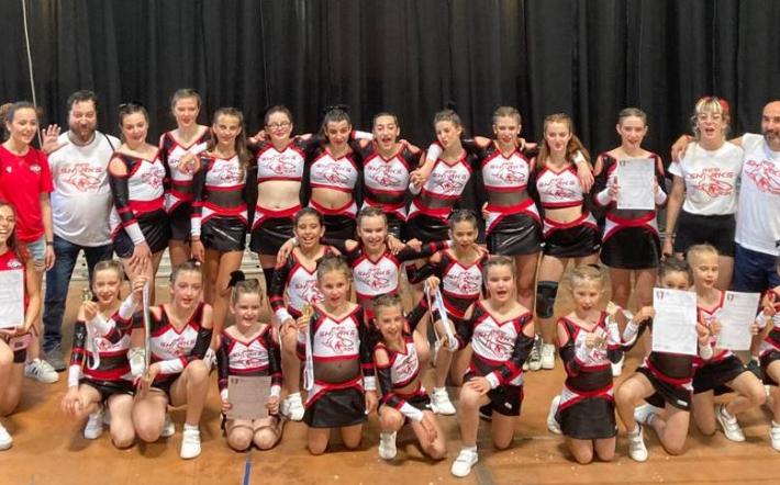 Campionati Italiani Fids: 4 titoli italiani e un 2° posto per 25 Cheerleader di Farigliano e Magliano 