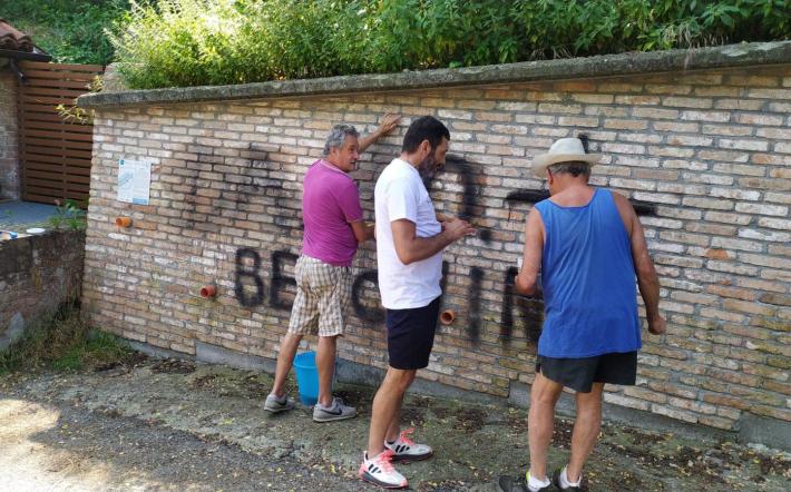 Castelletto Stura: atti vandalici in discesa Centallo