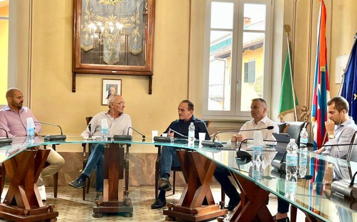 Vicoforte, i vertici della Regione in visita al Comune
