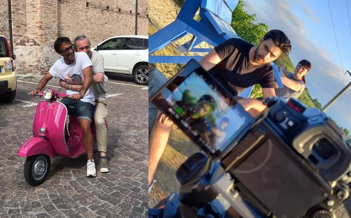 “Cuore segreto” diventerà un cortometraggio: nello scorso weekend le riprese a Carrù e Clavesana