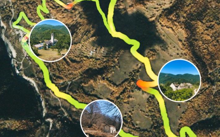 Camminata enogastronomica nel “desertum” di Valcasotto