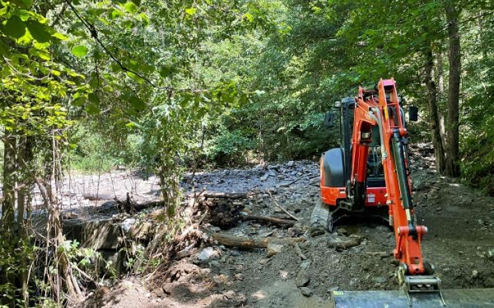 Monasterolo Casotto conta i danni del rio Castorello
