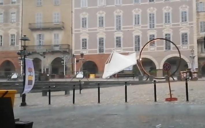 Mondovì: sospeso a causa del temporale il 10° Campionato Italiano di Bocce Quadre