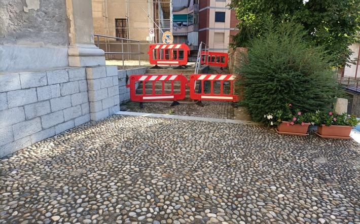 San Michele: atti vandalici al cantiere dell’ex Confraternita