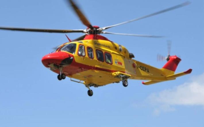 Incidente a Dogliani, bimbo elitrasportato in ospedale