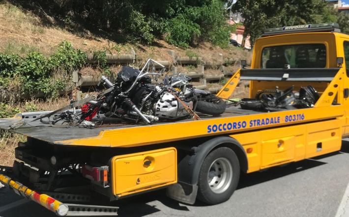 Deceduto il centauro coinvolto nell&rsquo;incidente di Montezemolo