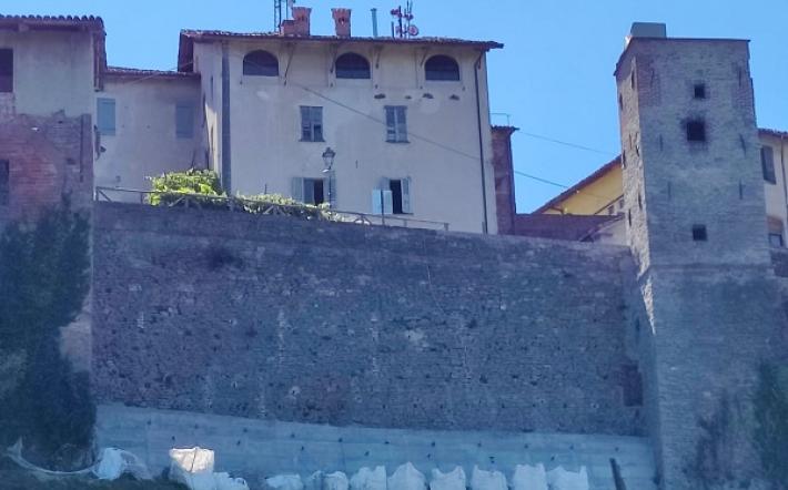 intervento mura torre Clavesana