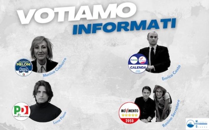 Mondovì, elezioni politiche, il confronto con quattro candidati