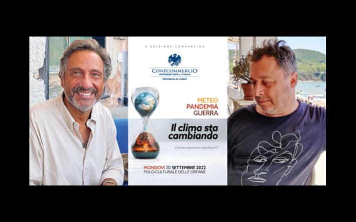 Meteo, pandemia, guerra: confronto a 360° sul cambiamento di “clima” con il geologo Tozzi e il sociologo Padovan