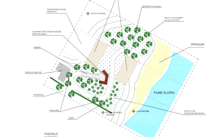 Mondovì, area Ravanet trasformata: da rifiuteria a oasi verde con spiaggia sull’Ellero