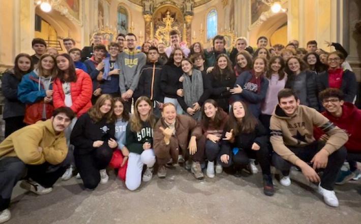 Mondovì, ragazzi del Sacro Cuore a Prea per il “cammino di formazione”