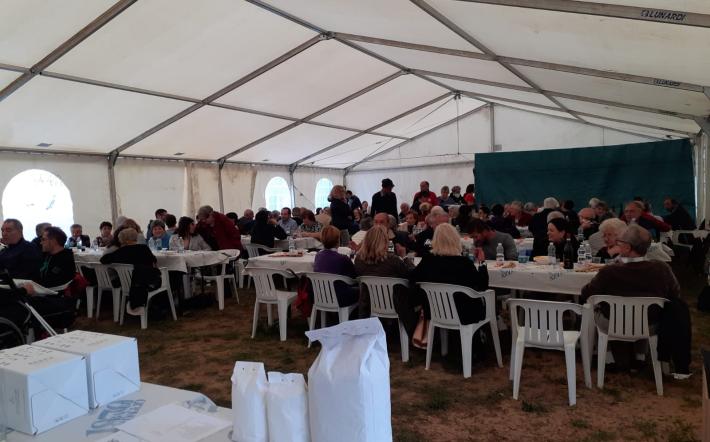 Niella: in 140 al “Pranzo d’Autunno” della Pro Loco